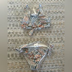 Rylee & Cru Two Piece Little Girls Swimsuit